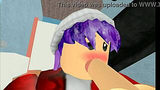 Yo, check this Roblox blonde getting roughly fucked in the girls' bathroom with blowjob and pussy action 😏