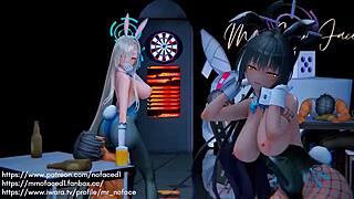 The exciting crossover of Asuna Yuuki and Karin in Sword Art Online manga