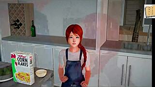 my new family 42 with redhead and family game moments