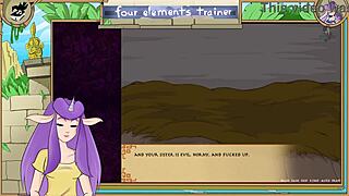 Avatar The Last Airbender Four Elements Trainer Part 44 Intense Anal Orgasm with Big Tits Brunette