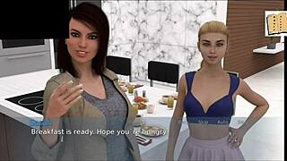 ट्रायंगल 27 में विशाल चूचियों वाली 3डी एनिमे गेम एक्शन 😏