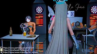 The exciting crossover of Asuna Yuuki and Karin in Sword Art Online manga