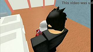 Yo, check this Roblox blonde getting roughly fucked in the girls' bathroom with blowjob and pussy action 😏