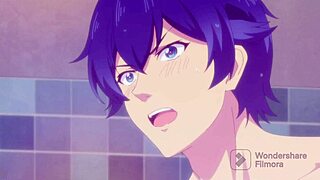 यह लड़की बिल्कुल नंगी बाथरूम में प्रवेश करती है, अंदर किसी के देखने से अनजान, उसकी हर हरकत को ऐनिमे स्टाइल में देखती है! वह चौंककर साँस खींचती है।