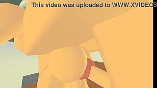 Yo, check this Roblox blonde getting roughly fucked in the girls' bathroom with blowjob and pussy action 😏