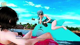 i'm in harem hotel 218 with all that wild anime game action at the hotel