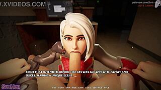 ब्लॉन्ड लड़की का बड़ा गंद रनरनरन हentai गेम्स पार्ट 1