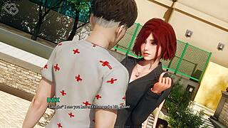 Intro to 3D Porn Game Features Curvy Giant Teens with Big Tits in Eternum Gameplay