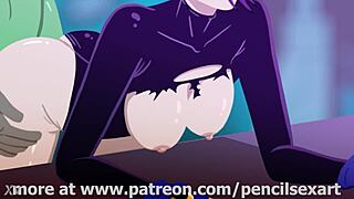 बीस्ट बॉय रेवन को डॉगी स्टाइल में स्लैम करता है इस 2डी ऐनिमेशन में शॉर्ट हेयर टीन 18+ 18+ टाइटंस ऐक्शन के साथ चोदाई!