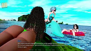 i'm in harem hotel 218 with all that wild anime game action at the hotel