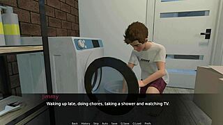 I feel so awkward exploring sissy hentai with big tits stepmom in Jimmys adventures part 2. Boobs everywhere in this South Park style 3D game.