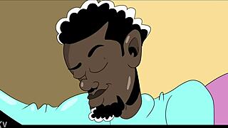 Good HEAD From Big Cock Tits Ass BBW Monster Cock Ebony Black Big Ass Sucking