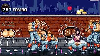 Watch this wild hentai Mugen Juri Street Fighter gangbang with creampie doggystyle action in Japanese fight group!