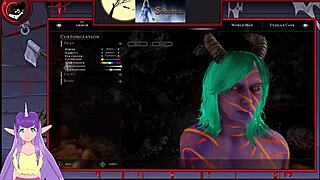 lets play succubus part 5 with redhead big tits and rough ass hentai action