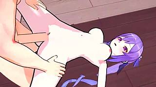 केइंग इंटेंस सेक्स लव होटल में कम और स्क्वर्ट कराता है - जेनशिन इम्पैक्ट हेंटाई