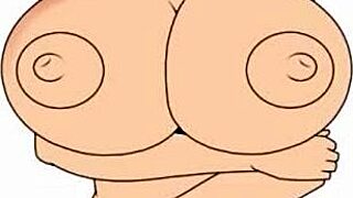 speed painting big tits fantasy scene