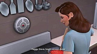 Discover Peggy's intriguing affair in episode 8 preview of 3D hentai with Marvel Avengers