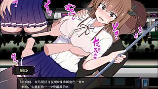 wind discipline committee sees female demon dreams in anime hentai game test.