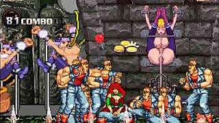 हेंटाई मुगेन एम पावर डॉगीस्टाइल गैंगबैंग में क्रीमपाई लेती है