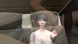 हीदर मार्कस को गॉथ फेमडॉम हैंडजॉब से डोमिनेट करती है बिग ब्लैक मॉन्स्टर कॉक पर 3डी एसएफएम हार्डकोर में।