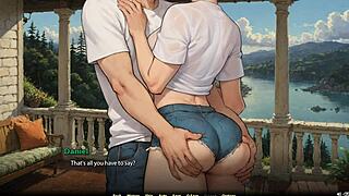 मूनरिपल लेक ब्लॉन्ड गर्लफ्रेंड बॉडी डिस्प्ले करती फिर इंटेन्स हार्ड फकिंग ऐनिमे में