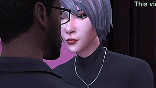 हीदर मार्कस को गॉथ फेमडॉम हैंडजॉब से डोमिनेट करती है बिग ब्लैक मॉन्स्टर कॉक पर 3डी एसएफएम हार्डकोर में।