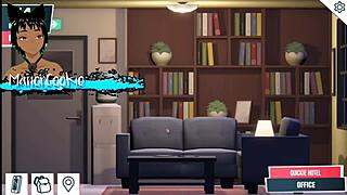 Love hotel dates with cute librarian, banging her tits and pussy! 😍