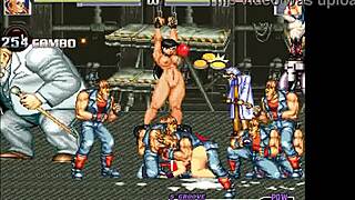 hentai mugen contrasts mai shiranui in wild gangbang with creampie and doggystyle twists