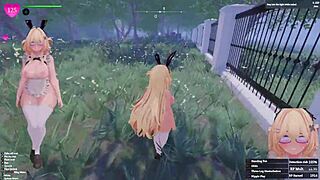 Secret Flasher Manaka Completes Final Drone Mission!