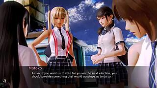 are you ready for waifu academy episode 6 with the redhead nurse?