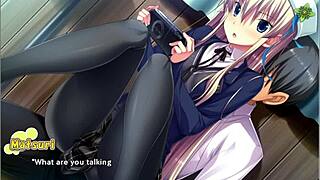 गर्लफ्रेंड मत्सूरी टेनिओहा हेन्टाई में काउगर्ल राइड कर रही है। छोटी छाती फ्रेंड आउटफिट में चुदाई।