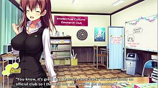 गर्लफ्रेंड मत्सूरी टेनिओहा हेन्टाई में काउगर्ल राइड कर रही है। छोटी छाती फ्रेंड आउटफिट में चुदाई।