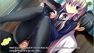 गर्लफ्रेंड मत्सूरी टेनिओहा हेन्टाई में काउगर्ल राइड कर रही है। छोटी छाती फ्रेंड आउटफिट में चुदाई।