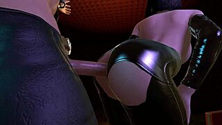 इंटेंस हार्डकोर बीडीएसएम सेशन मस्टीव कॉक पाउंडिंग बिग ऐस में 3डी पीओवी ऐनिमेशन