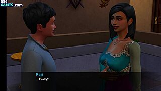 फर्स्ट टाइम इंडियन फैमिली गेम में स्टेप सिस्टर से मिलना - एपिसोड 3