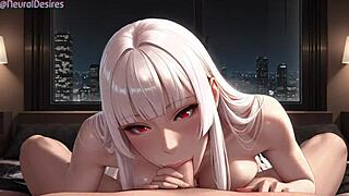 सेक्सी ऑफिस बॉस बड़ी टिट्स और क्यूट आउटफिट में