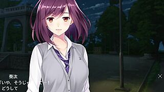 Tsuki no kanata de aimashou shows Touka Araya in common route ecchi scene 1 anime