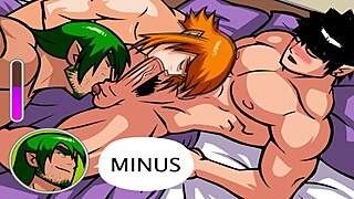 Juicy And Hard Blowjob Gay Friends Having Sex Animation From The Game