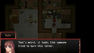 harem in another world hentai game ep 32 shows him eating her wet squirting pussy until she confesses love to boyfriend