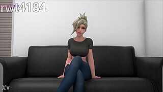 mercy the overwatch prostitute takes big ass pounding with tits and hentai action