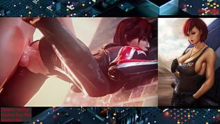 What if D.Va from Overwatch Gets Fucked in Rule 34 SFM Compilation with Resident Evil Blender Animations!