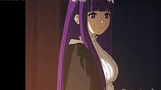 frieren and fern dive into passionate pussy animations in anime hentai style