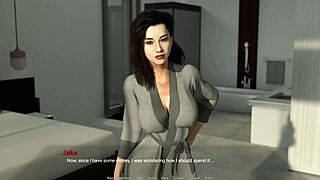 साली देती है भारी बूबजॉब कर्वी आउटफिट में! परिपक्व सौतेली माँ चूसती है और चोदती है गेमप्ले में।