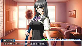 in ane to boin part 4, the aunt cheats in missionary.