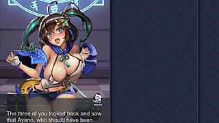 Ep3 ayano does sealing ritual with squirting in king of kinks