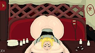 uh, i got hammered with tsunade and rock lee in this shoestrang vid...