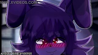 girl bonnie, you're gettin' this furry tribute with blowjob compilation and lesbian rule 34 action from five nights at freddy