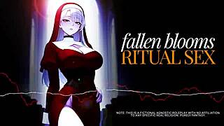 strapon play in f4a erotic audio fallen blooms ritual! 🔥