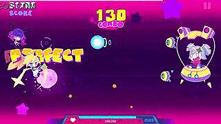 i conquer the hard mode in muse dash with exist feat