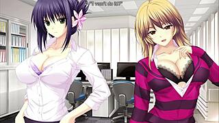 Oh man, I start with morning stretches then lick nipples and ride ass in cowgirl... big tits handjob and blowjob too, yeah